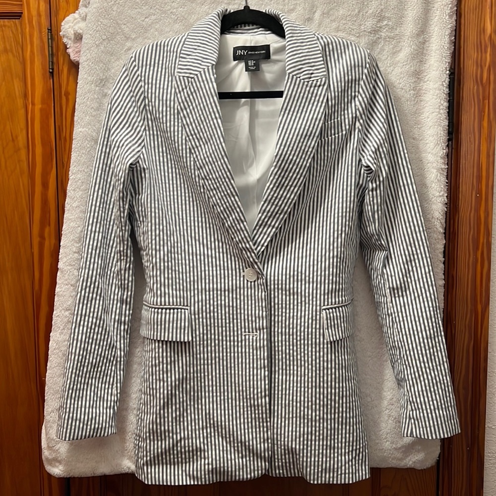 Jones New York pinstripe blazer